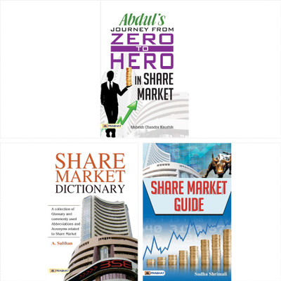 Share Market Dictionary + Abdul’s Journey From Zero To Hero In The Share Market + Share Market Guide(Paperback, A. Sulthan + Mahesh Chandra Kaushik + Sudha Shrimali)