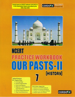 Cordova Ncert Practice Workbook Our Pasts-2 (History) Class - 7(Paperback, Z.I.Sherwani)