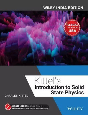 Kittels Introduction To Solid State Physics (Wiley India Edition)(Paperback, Charles Kittel)