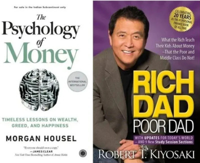 Psychology Of Money & Rich Dad English Combo(Paperback, Morgan Housel)