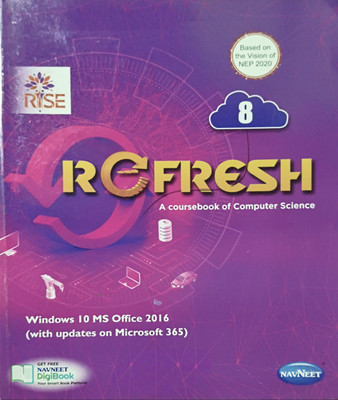 Rocfresh A Course Book Of Computer Science Class 8(Paperback, Shweta)