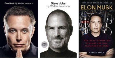 Set Of 3 Book (Elon Musk + Steve Jobs + Elon Musk) Book In English (Paperback, Walter Isaacson, Ashlee Vance) (A/S Book Seller)(Paperback, Walter Isaacson, Ashlee Vance)