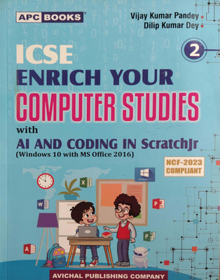 Icse Enrich Your Computer Studies Class 2(Pepper back, Vijay Kumar Pandey)