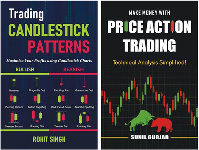 Trading Candlestick Patterns + Price Action Trading (English) : Combo Of Share Market Books On Technical Analysis & Trading Strategies | Ultimate Trading Books For Beginners(Paperback, Rohit Singh (Mr. Chartist), Sunil Gurjar)