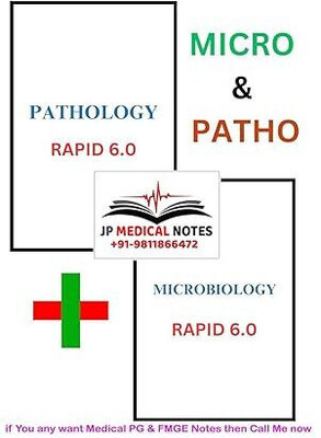 Pathology And Microbiology Rapid Rivision Ver 6.0 By Dr. Preeti Sharma In Colour Notes For NEET-PG And FMGE Prepration(Spiral-Binding, Dr. Preeti Sharma)