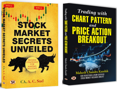 Stock Market Secrets Unveiled: Proven Strategies For Making Millions + Trading With Chart Pattern And Price Action Breakout | Master The Art Of Stock Market Success And Financial Freedom | Systematic Investment (Set Of 2 Books In English)(Paperback, CA, A. C. Sud, Mahesh Chandra Kaushik) Stock Market Secrets Unveiled: Proven Strategies For Making Millions + Trading With Chart Pattern And Price Action Breakout | Master The Art Of Stock Market Success And Financial Freedom | Systematic Investment (Set Of 2 Books In English)(Paperback, CA, A. C. Sud, Mahesh Chandra Kaushik)