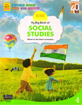 ICSE My Big Book Of SOCIAL STUDIES - 4(Paperback, Jayasri Roy)