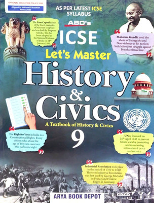Abd's Icse Lets Master History & Civics-9(Paperback, T)