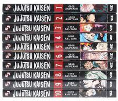 Jujutsu Kaisen Combo 0 To 10 Manga Set English Paperback (Paperback, Gege Akutami)(Paperback, Gege Akutami)