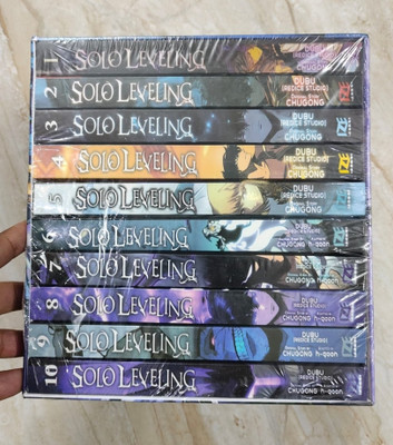 Solo Leveling Vol (1 To 10) Box Set By Chugong (English) (Paperback)(Paperback, Chugong)
