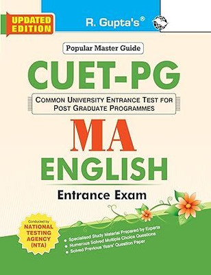 RPH CUET-PG : MA English Entrance Exam Guide 2024-2025(Paperback, RPH Editorial Board)