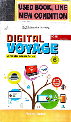 Icse Digital Voyage Computer Science Series Class-6(Old Book)(Paperback, VAISHALI GUPTA)