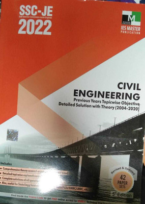 Ssc-Je 2022 Civil Engineering Previous Years TopicWise Objective Detailed Solution With Theory(2004-2020) (Paperback, IES MASTER PUBLICATION TEAM)(book, ies master expert)
