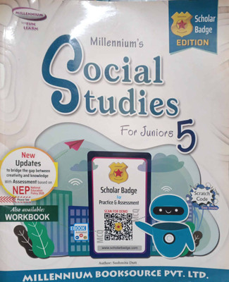 Millennium Social Studies For Junior Class 5(Pepper back, Sushmita dutt)