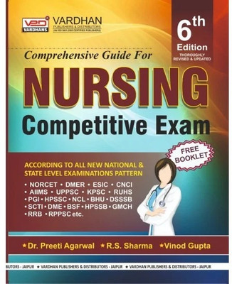 Comprehensive Guide For Nursing Competitive Exam (HARDBOOK, MAHSH KUMAR VIJAY)(Paperback, MAHSH KUMAR VIJAY)