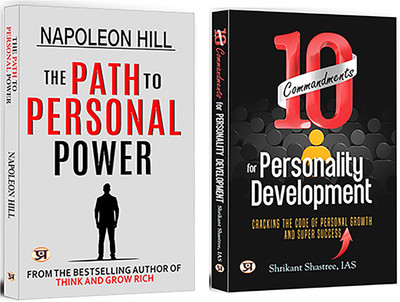The Path To Personal Power + 10 Commandments For Personality Development | Unlock Your Personal Power, Overcome Limitations, And Achieve Your Dreams | Essential Books For Personality Development | Personal Growth And Development (Set Of 2 Books In English)(Paperback, Napoleon Hill, Shrikant Shastree