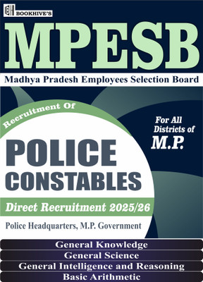 MPESB MP Police Constable 2025-2026 Madhya Pradesh Employees Selection Board (Set Of 4 Books)(Paperback, CHETAN SAKHUJA)