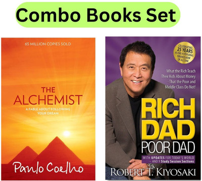 The Alchemist & Rich Dad Poor Dad : About Teach You Money Making (Combo Books Set)(Paperback, Robert Kiyosaki, Paulo Coelho)