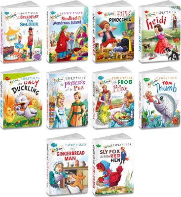 My Lovely Board Book Fairy Tale Combo Of 10 Books | Set Of 10 Board Books (V2)(Hardcover, Sawan)