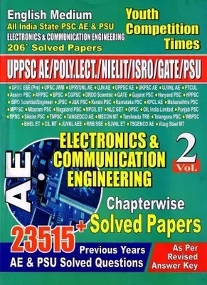 Youth AE Electronics & Communication Engineering Volume-2 23515+ Ques New Edition 2022(Paperback, YCT)