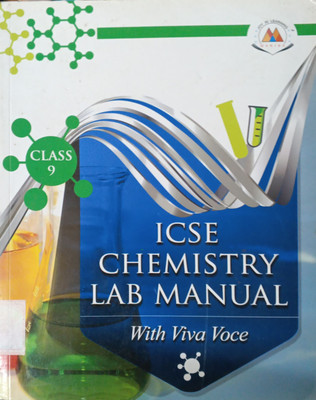 ICSE Chemistry Lab Manual Class 9(Pepper back, Dr debashis bhattacharya)