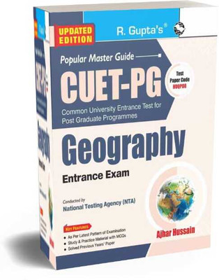 RPH CUET-PG: MA/M.Sc GEOGRAPHY Entrance Exam Guide Paperback – 12 January 2024 [ ABH ](Paperback, RPH Editorial Board)