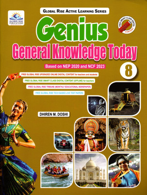Genius General Knowledge Today For Cbse Class - 8(Paperback, DHIREN M DOSHI)
