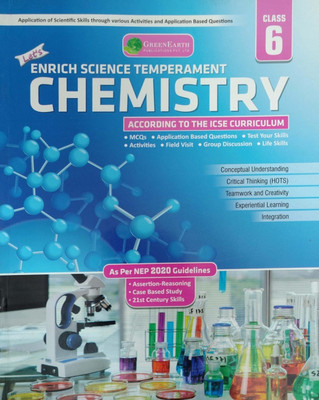 Enrich Science Temperament Chemistry Class 6(Pepper back, Shakuntala Datta)