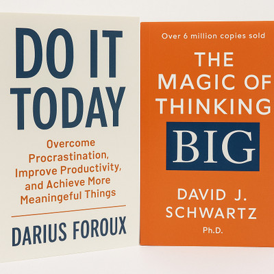 (Set Of 2 Book Best SellerDo It Today + The Magic Of Thinking Big(Paperback, Darius Forous, David J.Schwartz) (Set Of 2 Book Best SellerDo It Today + The Magic Of Thinking Big(Paperback, Darius Forous, David J.Schwartz)
