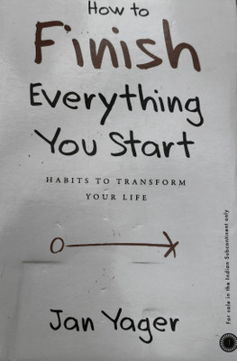 Finish Everything You Start(Paperback, Jan Yager)