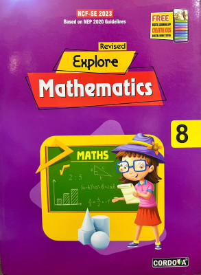 Revised Explore Mathematics Class 8 ( Ncf 2023 )(Paperback, JAGAT JITENDRA MATTO)