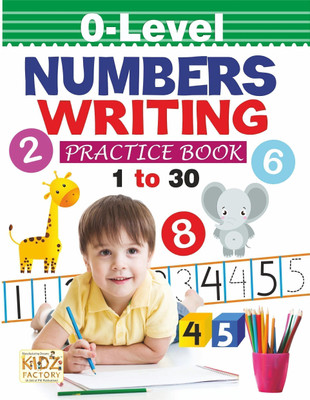 O-Level Numbers Writing(Saddle Stitch, Kidz Factory Experts)