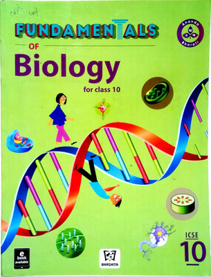 ICSE Fundamentals Of Biology Class-10 (Old Used Book)(Paperback, Anshu Gupta)