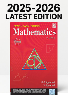 Latest 2025–2026 Edition | RS Aggarwal Mathematics Class 9 |Top-Selling Book | Latest Edition(Paperback, R.S. Aggarwal)