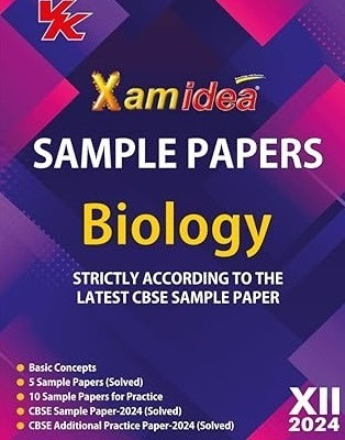 Xam Idea Sample Papers Simplified Biology | Class 12 For 2024 CBSE Board Exam | Based On NCERT | Latest Sample Papers 2024 (New Paper Pattern Based On CBSE Sample Paper(Paperback, Xamidea Editorial Board)