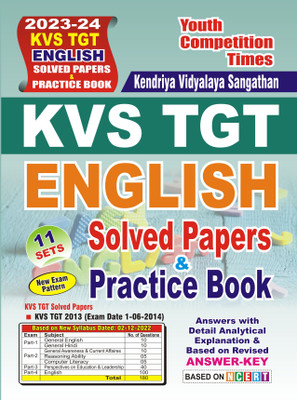 2023-24 KVS/TGT English Solved Papers & Practice Book(Paperback, YCT EXPERT TEAM)