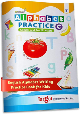 Nurture English Alphabet Tracing And Writing Practice Book For Kids | Part C - Capital And Small Letters | 3 To 5 Year | ABCD For Nursery And Preschool Children | Red And Blue Line Practice Book(Paperback, TARGET LEARNING VENTURES)