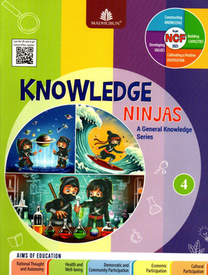 Madhubun, Knowledge Ninjas, A General Knowledge Series, Class-4(Paperback, MADHUBUN TEAM)
