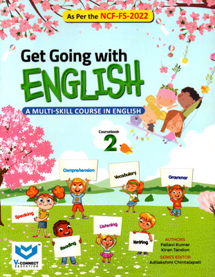 V-Connect, Get Going With English, Coursebook-2(Paperback, PALLAVI KUMAR, KIRAN TONDON)
