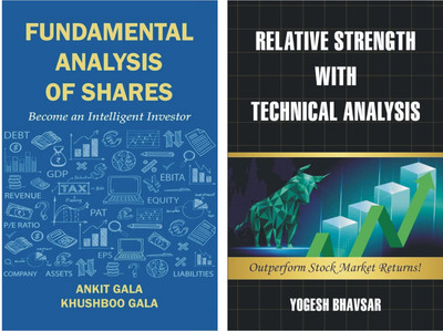 Fundamental Analysis Of Shares + Relative Strength With Technical Analysis : Stock Market Trading Books Combo (English)(Paperback, Ankit Gala, Khushboo Gala, Yogesh Bhavsar)