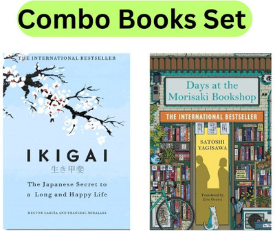 IKIGAI : The Japanese Secret & Days At The Morisaki Bookshop (Combo Book Set)(Paperback, Satoshi Yagisawa, Hector García & Francesc Miralles)
