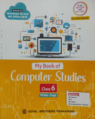 My Book Of Computer Studies Class 6(Paperback, Sayan Banerjee)
