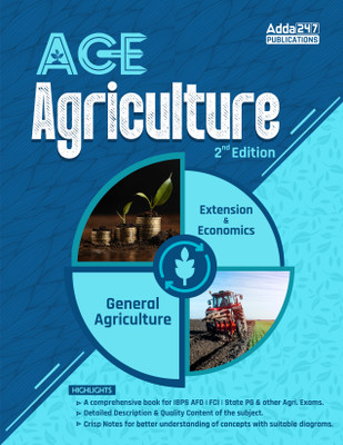 ACE Agriculture General Agriculture & Extension & Economics 2nd Edition(Paperback, Adda247 Publications)