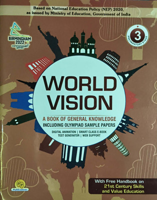 World Vision A Book Of General Knowledge Class 3(Paperback, Parvesh Gupta)
