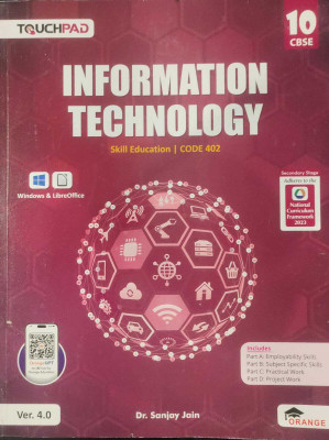 Touchpad Information Technology Class 10-V4.0(Paperback, Dr. Sanjya Jain)