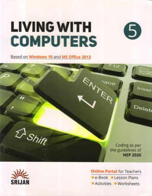 Living With Computer Class - 5(Paperback, Gursimran Kaur)
