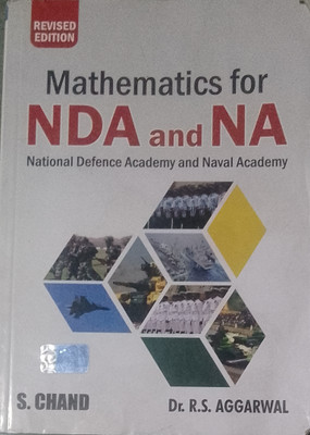 S.Chand Mathematics NDA And NA (National Defence Academy And Naval Academy)(Paperback, Dr. R.S. Aggarwala)