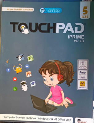 ICSE Touchpad Iprime Ver.1.1 Class 5(Paperback, Orange)