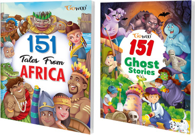 151 Tales From Africa And 151 Ghost Stories I Combo Pack Of 2 Books I Beautifully Illustrated Stories For Children By Gowoo(Paperback, Manoj Publication editorial board)