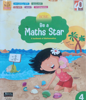 ICSE Be A Maths Star Class 4(Pepper back, Sunita arora)